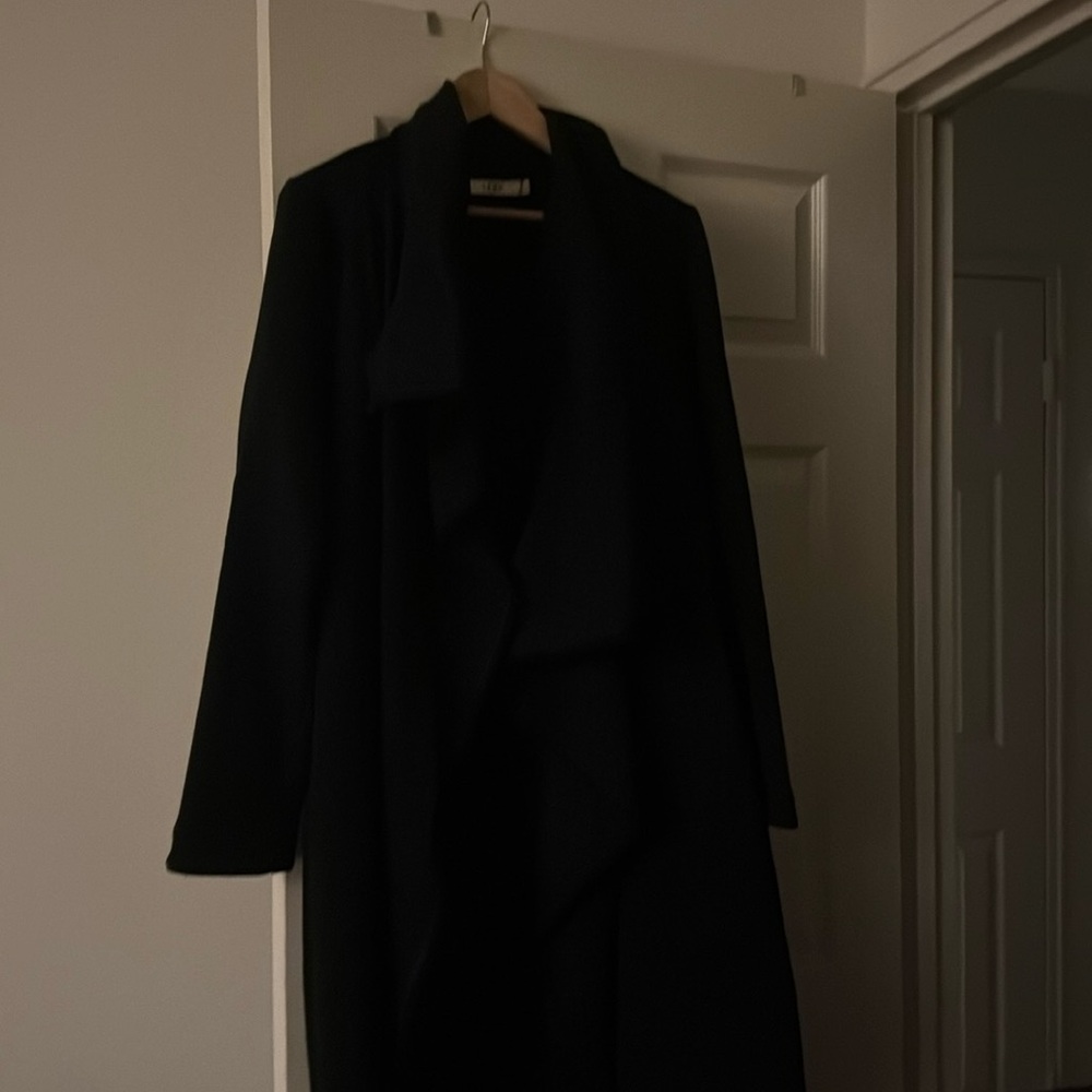 Ugg Black shawl collar coat